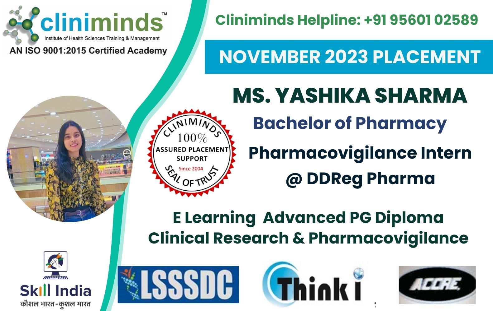 Cliniminds Drug Regulatory Affairs Placements